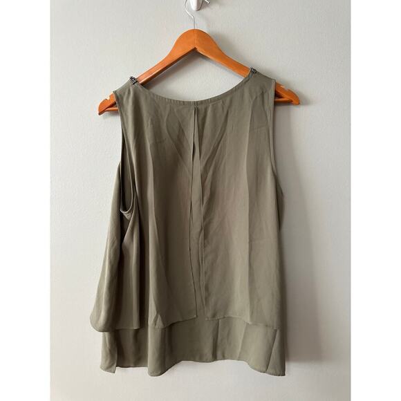 Womens Size XL JUICY COUTURE OLIVE ARMY GREEN EMBELLISHED JEWELED RHINESTONE - Picture 3 of 5